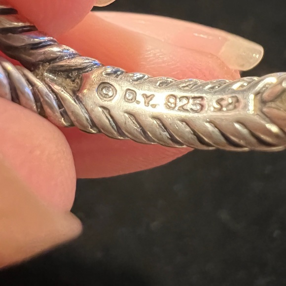 David Yurman Morganite Petite Albion Ring - Picture 4 of 6